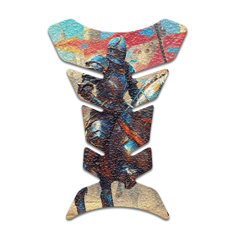 Gas Tank Sticker Motorcycle Tank Pad Protector Anti Slip Fish Bone Japanese Sci Fi - MC Motoparts