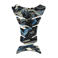 Gas Tank Sticker Motorcycle Tank Pad Protector Anti Slip Fish Bone Anime Artistic - MC Motoparts