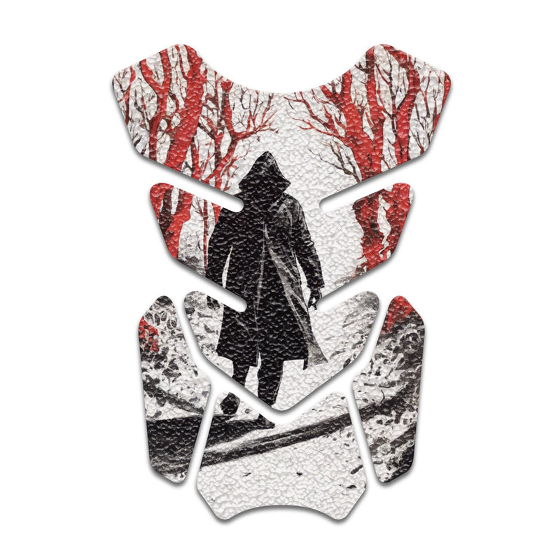 Gas Tank Sticker Motorcycle Tank Pad Protector Anti Slip Shield Neon Fantasy Art - MC Motoparts