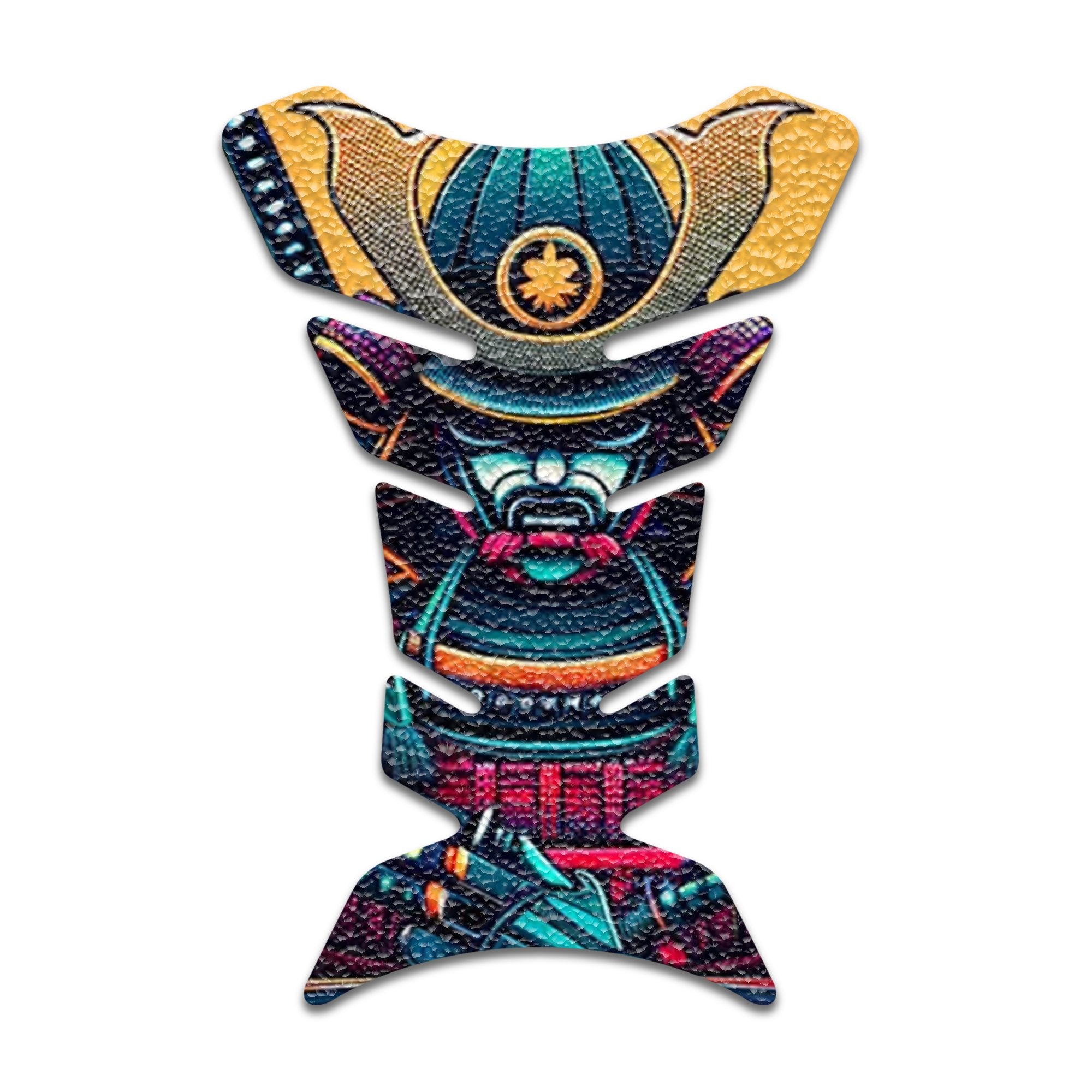 Gas Tank Sticker Motorcycle Tank Pad Protector Anti Slip Fish Bone Japanese Sci Fi - MC Motoparts