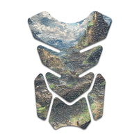 Gas Tank Sticker Motorcycle Tank Pad Protector Anti Slip Shield Neon Fantasy Art - MC Motoparts