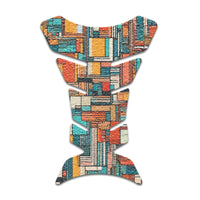 Gas Tank Sticker Motorcycle Tank Pad Protector Anti Slip Fish Bone Abstract Anime - MC Motoparts