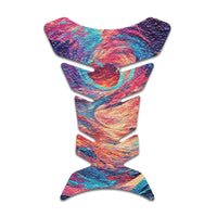 Gas Tank Sticker Motorcycle Tank Pad Protector Anti Slip Fish Bone Abstract Anime - MC Motoparts