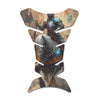 Gas Tank Sticker Motorcycle Tank Pad Protector Anti Slip Fish Bone Japanese Sci Fi - MC Motoparts