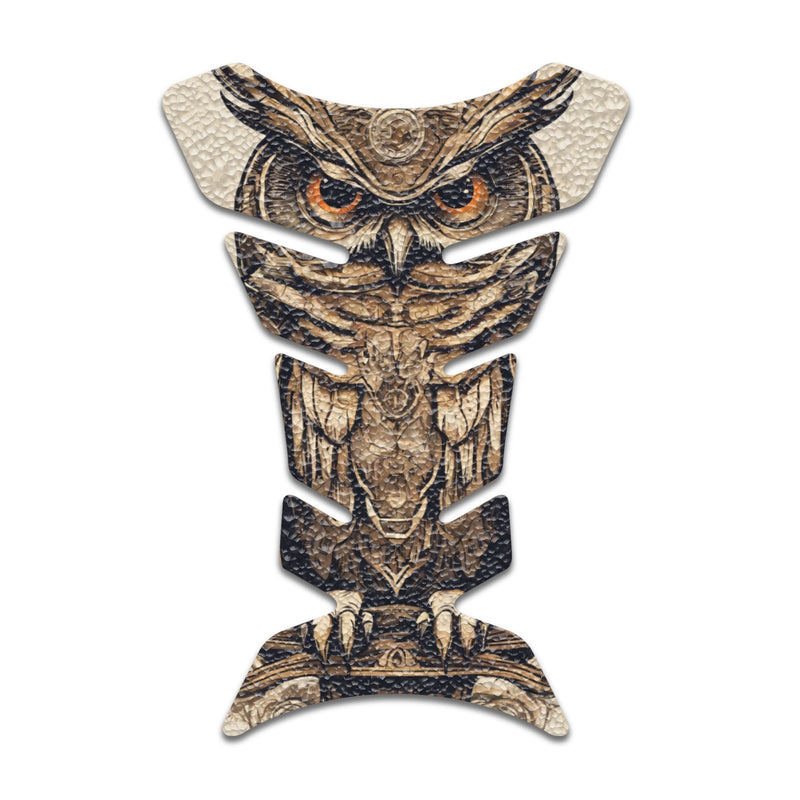 Gas Tank Sticker Motorcycle Tank Pad Protector Anti Slip Fish Bone Japanese Sci Fi - MC Motoparts