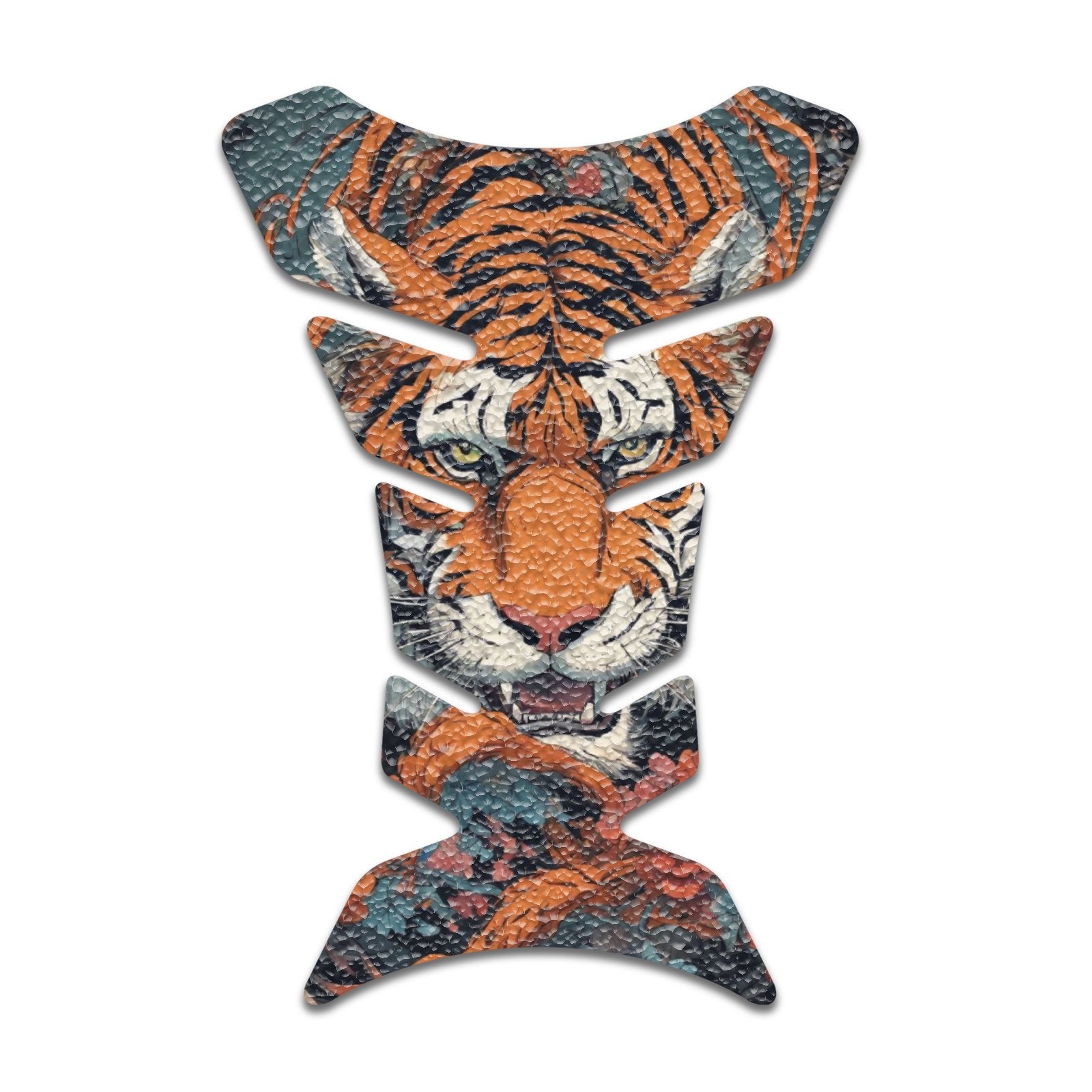 Gas Tank Sticker Motorcycle Tank Pad Protector Anti Slip Fish Bone Japanese Sci Fi - MC Motoparts