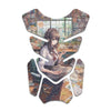 Gas Tank Sticker Motorcycle Tank Pad Protector Anti Slip Shield Abstract Anime