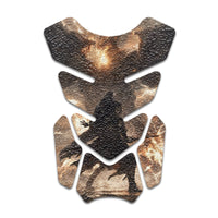 Gas Tank Sticker Motorcycle Tank Pad Protector Anti Slip Shield Neon Fantasy Art - MC Motoparts