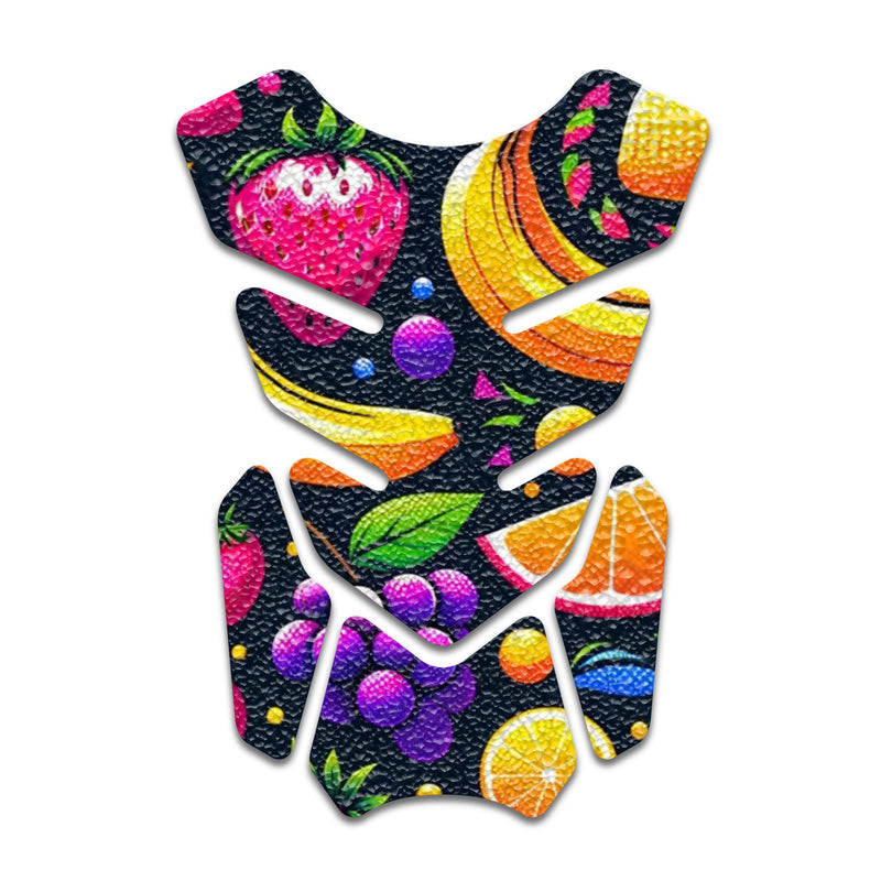 Gas Tank Sticker Motorcycle Tank Pad Protector Anti Slip Shield Neon Fantasy Art - MC Motoparts