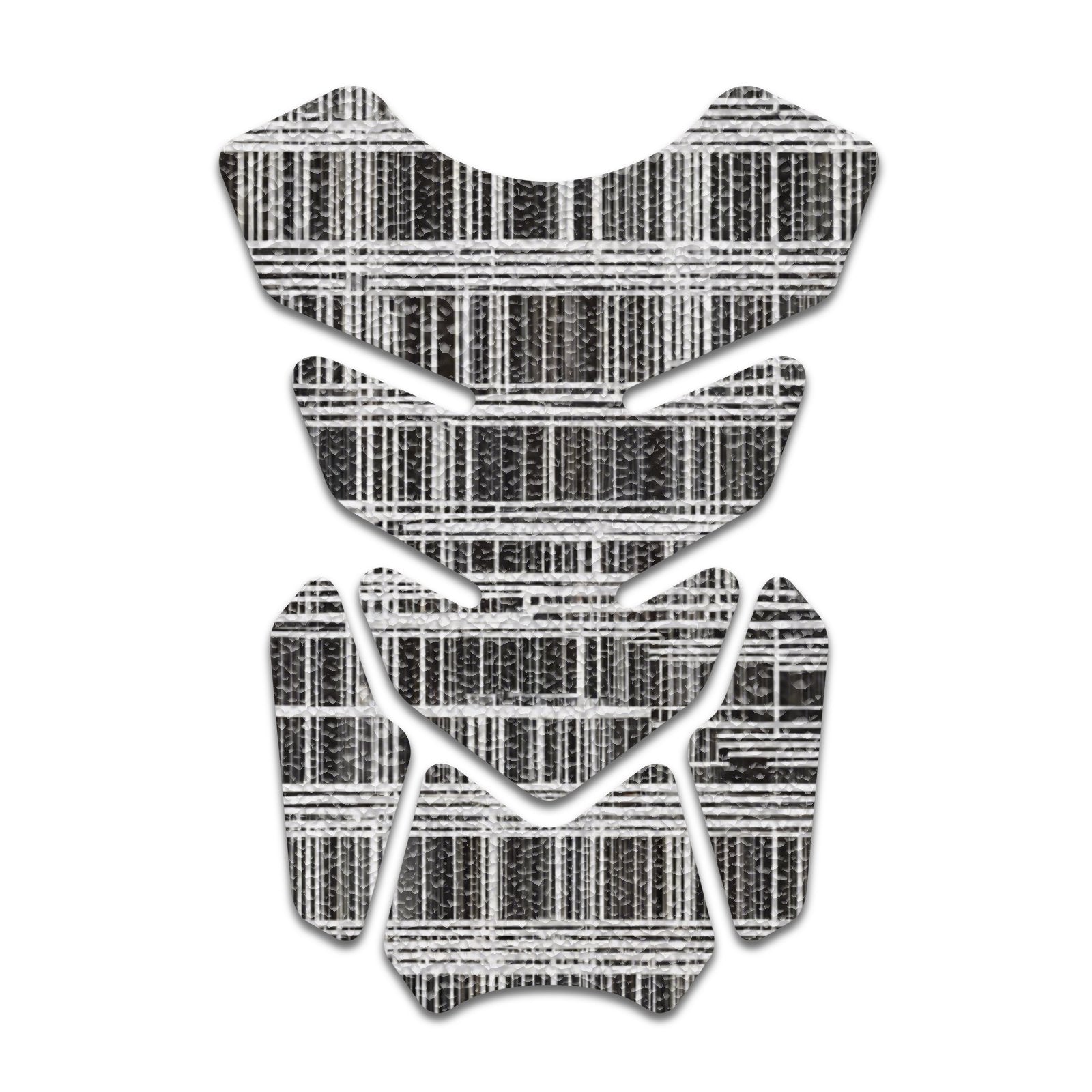 Gas Tank Sticker Motorcycle Tank Pad Protector Anti Slip Shield Vintage Wave - MC Motoparts