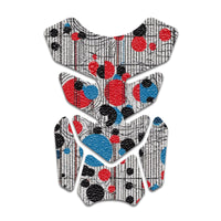 Gas Tank Sticker Motorcycle Tank Pad Protector Anti Slip Shield Neon Fantasy Art - MC Motoparts