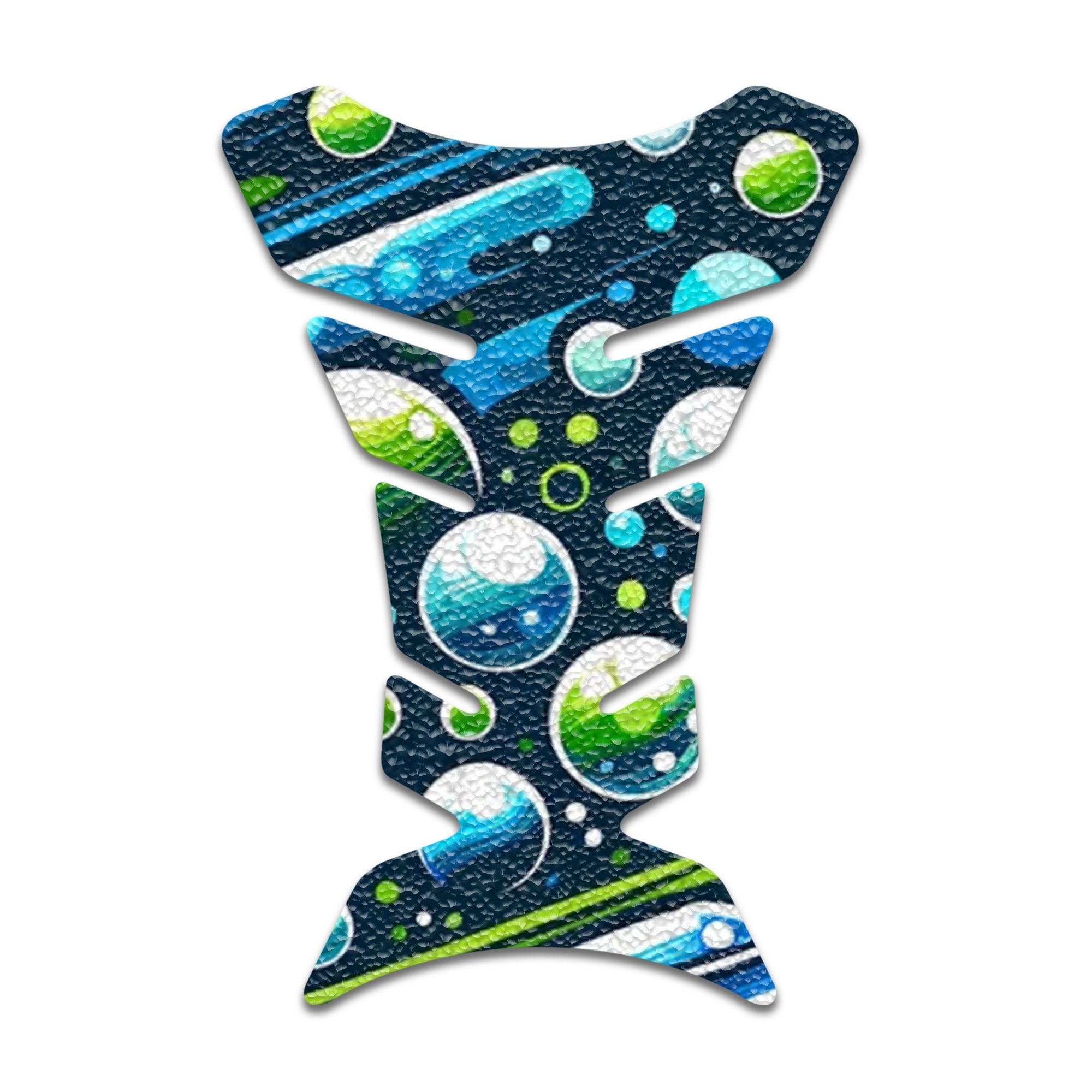 Gas Tank Sticker Motorcycle Tank Pad Protector Anti Slip Fish Bone Abstract Anime - MC Motoparts