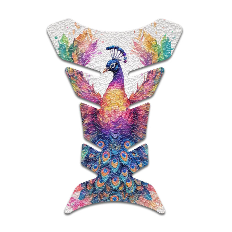 Gas Tank Sticker Motorcycle Tank Pad Protector Anti Slip Fish Bone Japanese Sci Fi - MC Motoparts