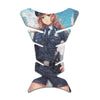 Gas Tank Sticker Motorcycle Tank Pad Protector Anti Slip Fish Bone Anime Artistic - MC Motoparts