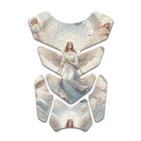 Gas Tank Sticker Motorcycle Tank Pad Protector Anti Slip Shield Neon Fantasy Art - MC Motoparts