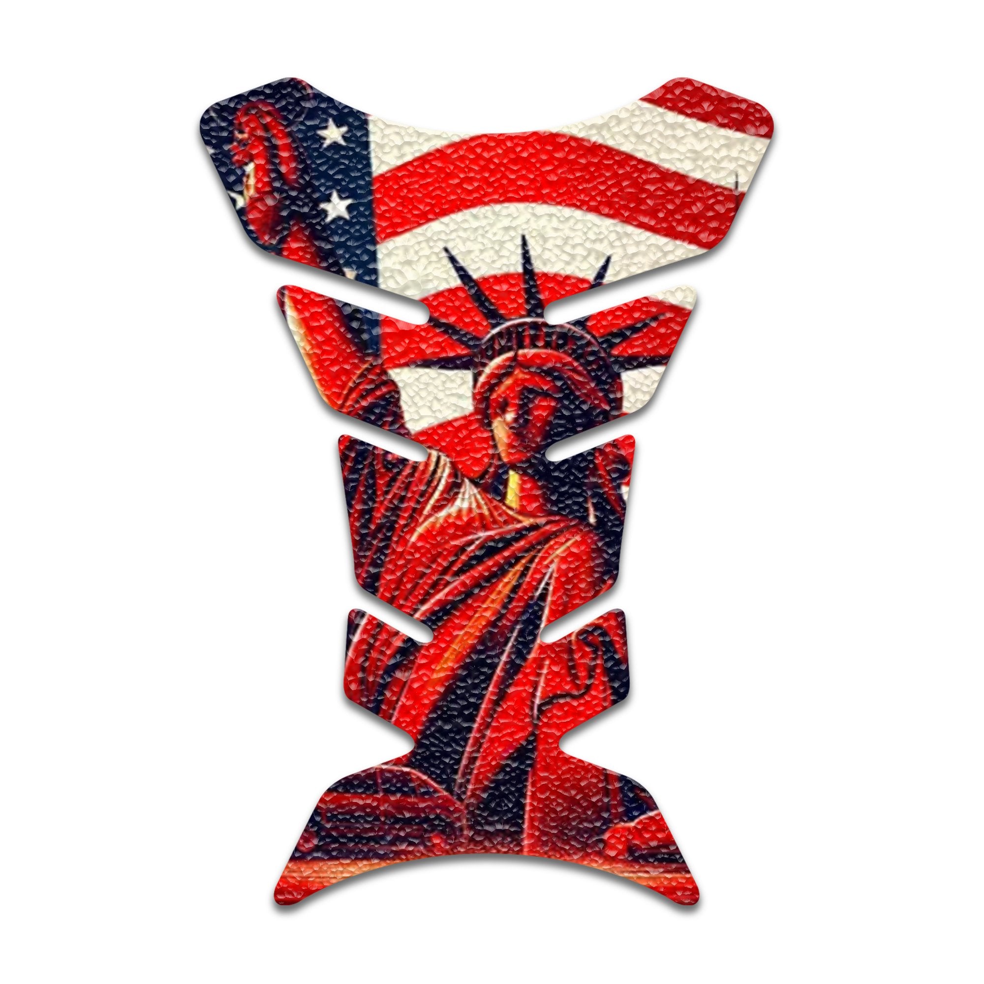 Gas Tank Sticker Motorcycle Tank Pad Protector Anti Slip Fish Bone Abstract Anime - MC Motoparts