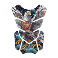 Gas Tank Sticker Motorcycle Tank Pad Protector Anti Slip Shield Neon Fantasy Art - MC Motoparts