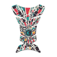 Gas Tank Sticker Motorcycle Tank Pad Protector Anti Slip Fish Bone Abstract Anime - MC Motoparts