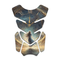 Gas Tank Sticker Motorcycle Tank Pad Protector Anti Slip Shield Neon Fantasy Art - MC Motoparts