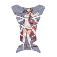 Gas Tank Sticker Motorcycle Tank Pad Protector Anti Slip Fish Bone Japanese Sci Fi - MC Motoparts