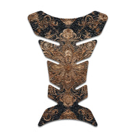 Gas Tank Sticker Motorcycle Tank Pad Protector Anti Slip Fish Bone Anime Artistic - MC Motoparts