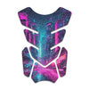 Gas Tank Sticker Motorcycle Tank Pad Protector Anti Slip Shield Neon Fantasy Art - MC Motoparts