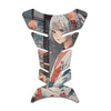 Gas Tank Sticker Motorcycle Tank Pad Protector Anti Slip Fish Bone Abstract Anime - MC Motoparts