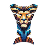 Gas Tank Sticker Motorcycle Tank Pad Protector Anti Slip Fish Bone Japanese Sci Fi - MC Motoparts