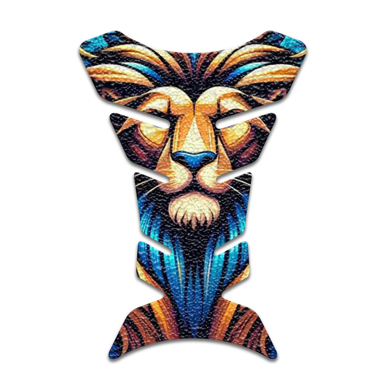 Gas Tank Sticker Motorcycle Tank Pad Protector Anti Slip Fish Bone Japanese Sci Fi - MC Motoparts