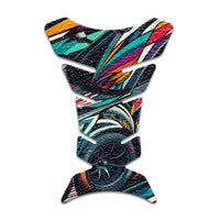 Gas Tank Sticker Motorcycle Tank Pad Protector Anti Slip Fish Bone Abstract Anime - MC Motoparts