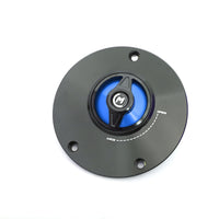 Blue fuel cap Fit Kawasaki ZX10R ZX6R ER6F Z1000 Z900 REVO Quick Release Fuel Cap