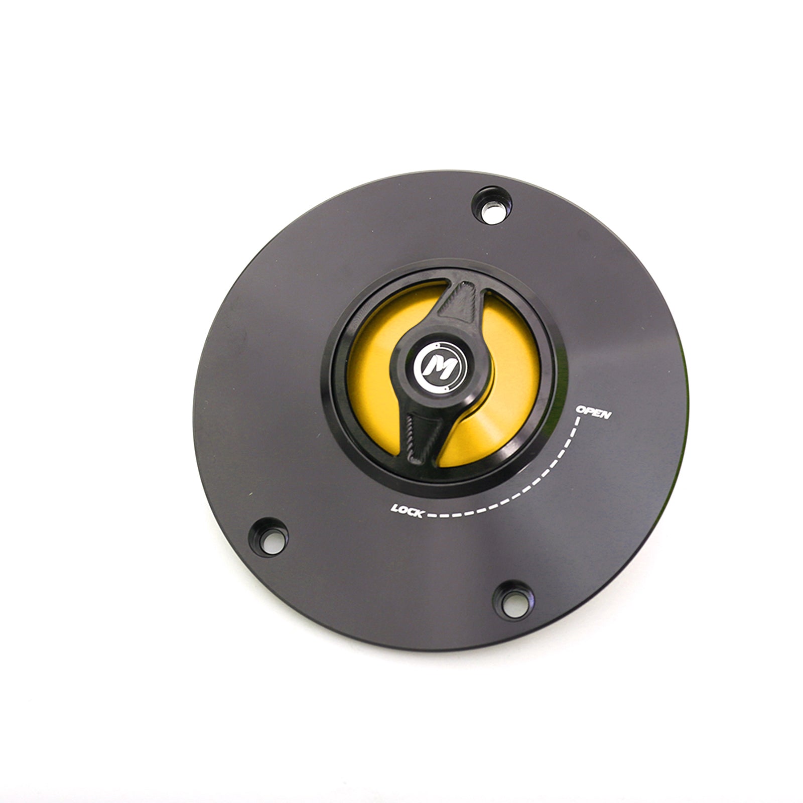 Gold fuel cap Fit Kawasaki ZX10R ZX6R ER6F Z1000 Z900 REVO Quick Release Fuel Cap