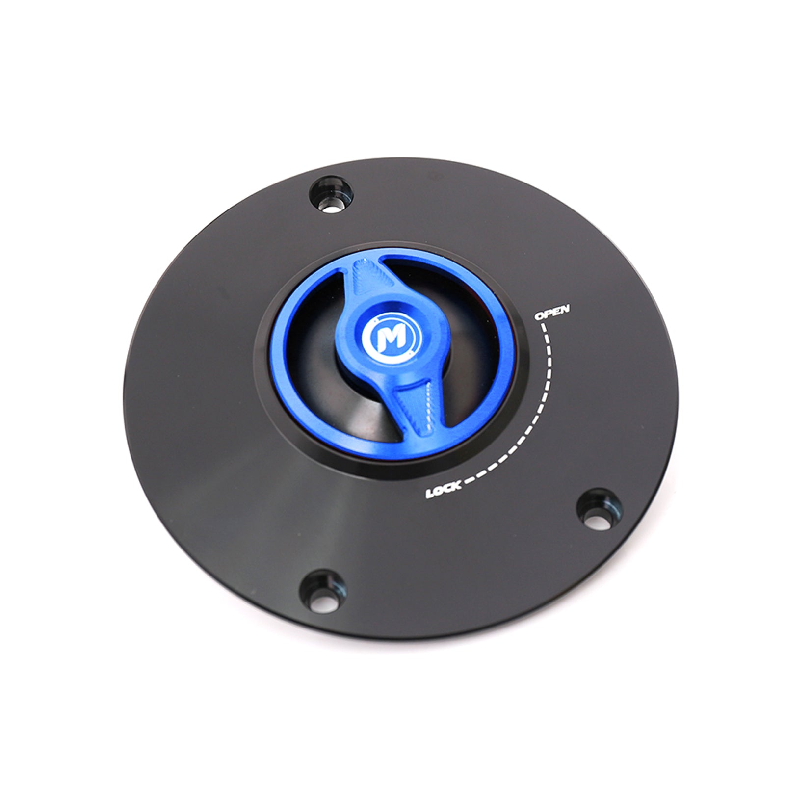 Blue fuel cap Fit Kawasaki Vulcan S 650 REVO Quick Lock Fuel Cap