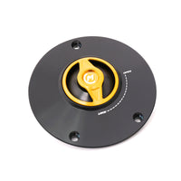 Gold fuel cap Fit Kawasaki Vulcan S 650 REVO Quick Lock Fuel Cap