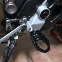 {Front}  Fits Ducati Monster 821 1200 TRC Touring Thick Wide Foot Pegs - MC Motoparts