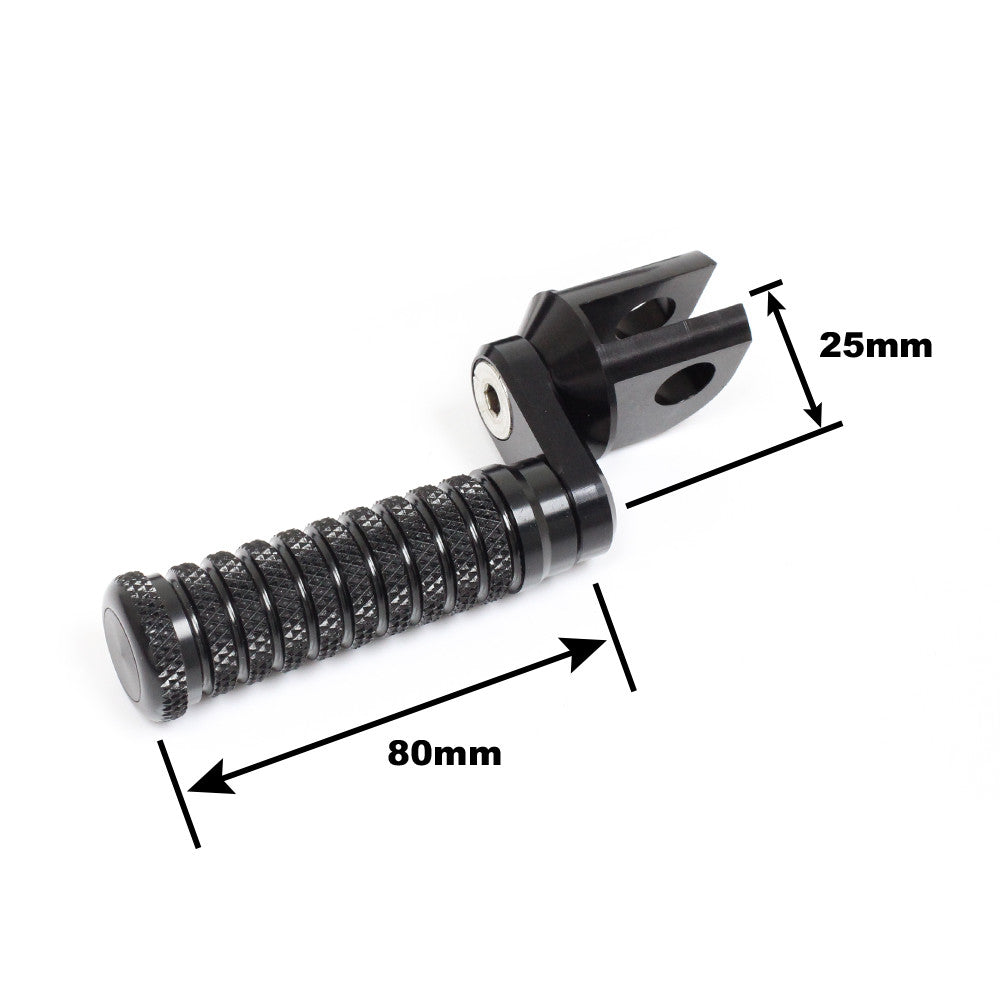Fits Suzuki GSX-R 700 2000-2003 25mm Adjustable Front Foot Pegs - MC Motoparts