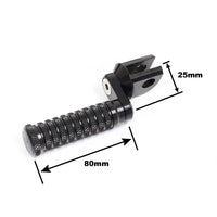 Fits Kawasaki Z800 2013-2017 25mm Adjustable Front Foot Pegs - MC Motoparts