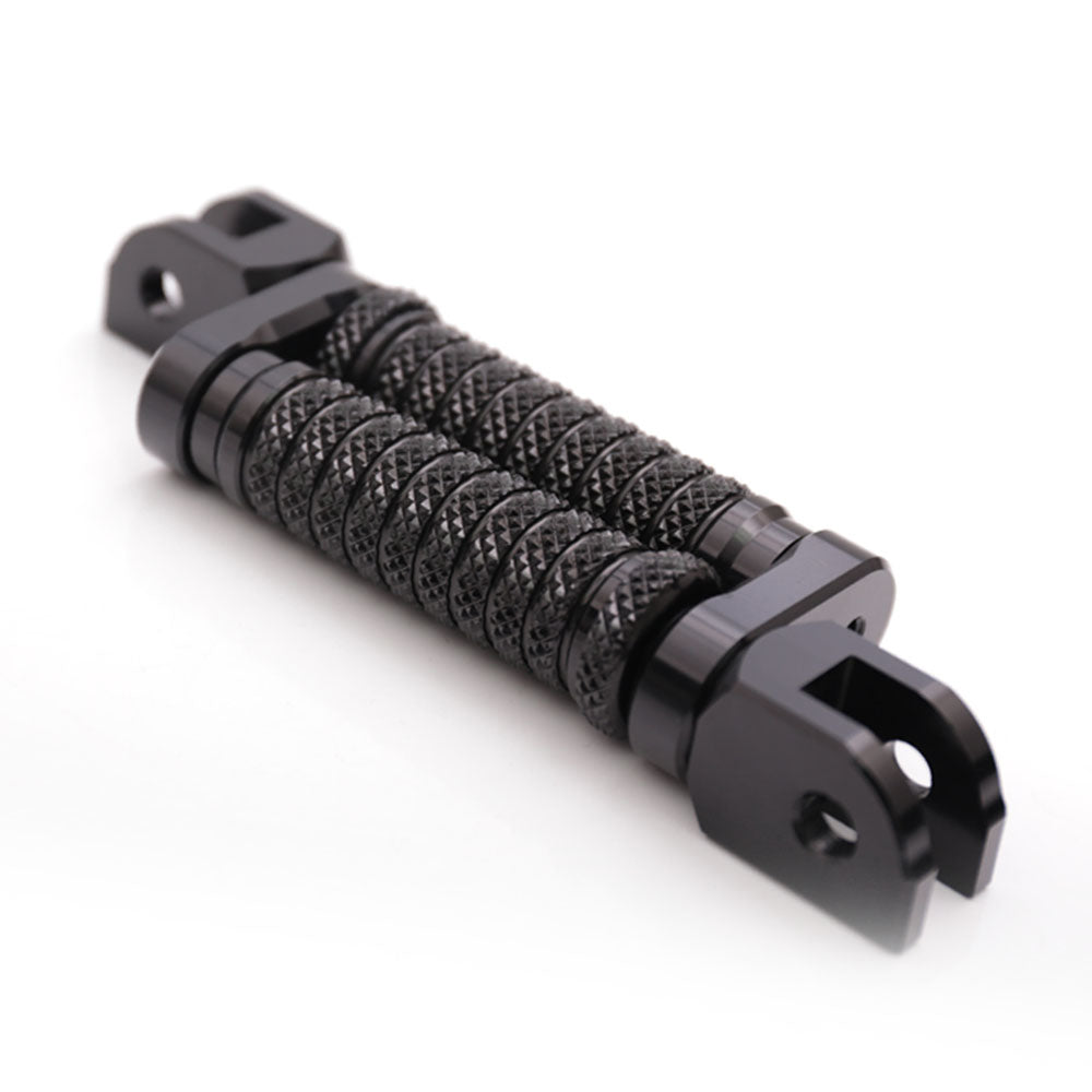 Fit Suzuki GSX-R 1000 600 Hayabusa 25mm Extension M-Grip POLE Front Foot Pegs - MC Motoparts