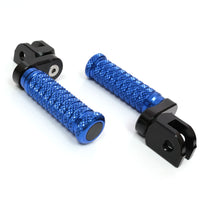 Fit Suzuki GSX1100 GSX1250 Hayabusa 25mm Adjustable M-Grip POLE Front Foot Pegs - MC Motoparts