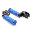 Fit Honda VTR1000 XL1000 Monkey Z125  25mm Adjustable M-Grip POLE Front Foot Pegs - MC Motoparts
