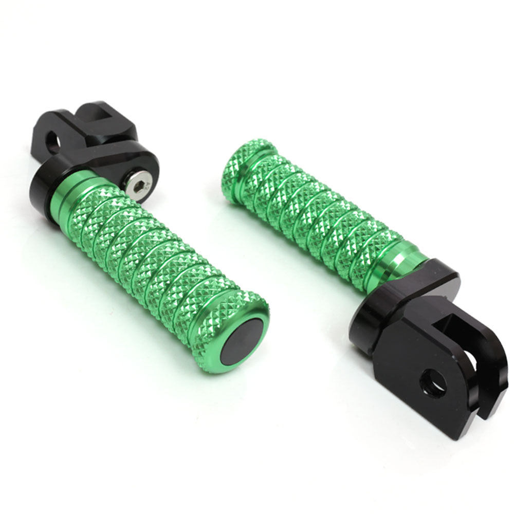 Fit Suzuki GSX1100 GSX1250 Hayabusa 25mm Adjustable M-Grip POLE Front Foot Pegs - MC Motoparts