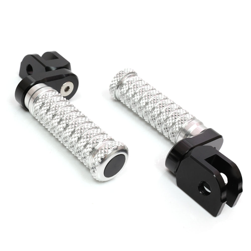 Fit Triumph America Bonneville Daytona 675 25mm Adjustable M-Grip POLE Front Foot Pegs - MC Motoparts