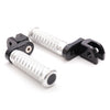 Fit Honda VTR1000 XL1000 Monkey Z125  25mm Adjustable M-Grip POLE Front Foot Pegs - MC Motoparts