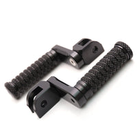 Fit Harley Davidson Breakout XR1200 Fatboy 40mm Adjustable M-Grip POLE Front Foot Pegs - MC Motoparts
