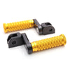 Fit Buell Lightning Firebolt 40mm Adjustable M-Grip POLE Front Foot Pegs - MC Motoparts