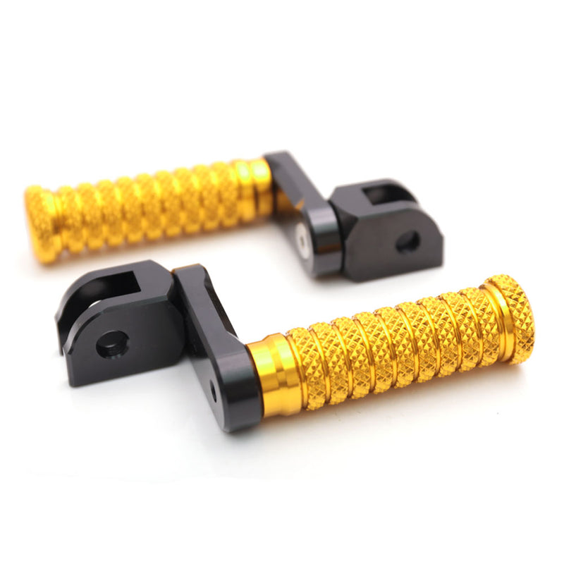 Fit Honda CBR250RR CBR600RR 40mm Lowering M-Grip POLE Front Foot Pegs - MC Motoparts