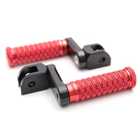 Fit Buell Lightning Firebolt 40mm Adjustable M-Grip POLE Front Foot Pegs - MC Motoparts