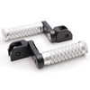 Fit Ducati Monster 696 796 1000 1100 40mm Extension M-Grip POLE Front Foot Pegs - MC Motoparts