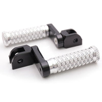 Fit Ducati Monster 696 796 1000 1100 40mm Extension M-Grip POLE Front Foot Pegs - MC Motoparts