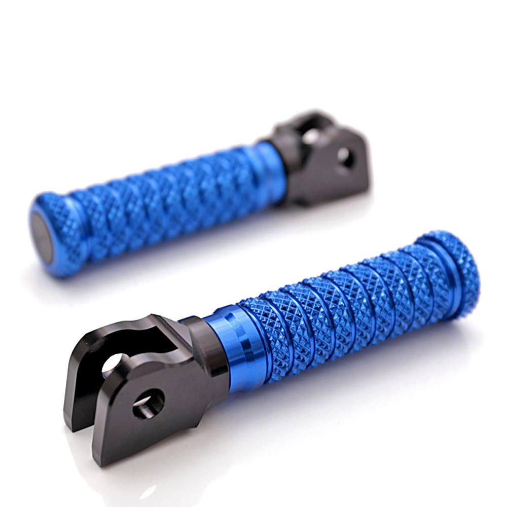 Fits Kawasaki Z1000 Z125 Z750 Z900 M-Grip POLE Front Foot Pegs - MC Motoparts